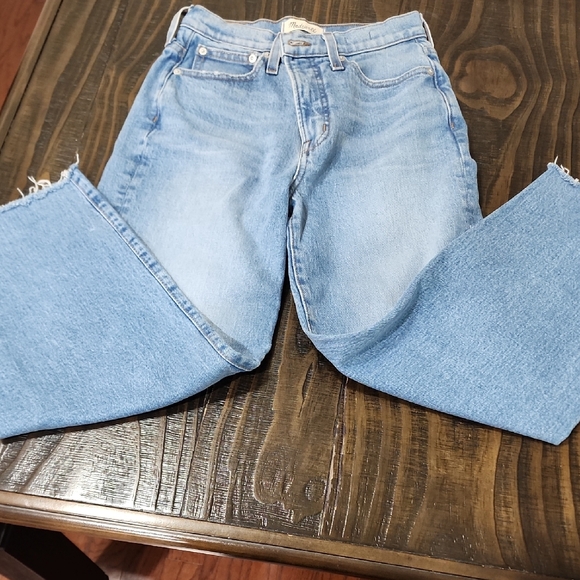 Madewell Denim - Madewell Light Blue Straight Leg Jeans